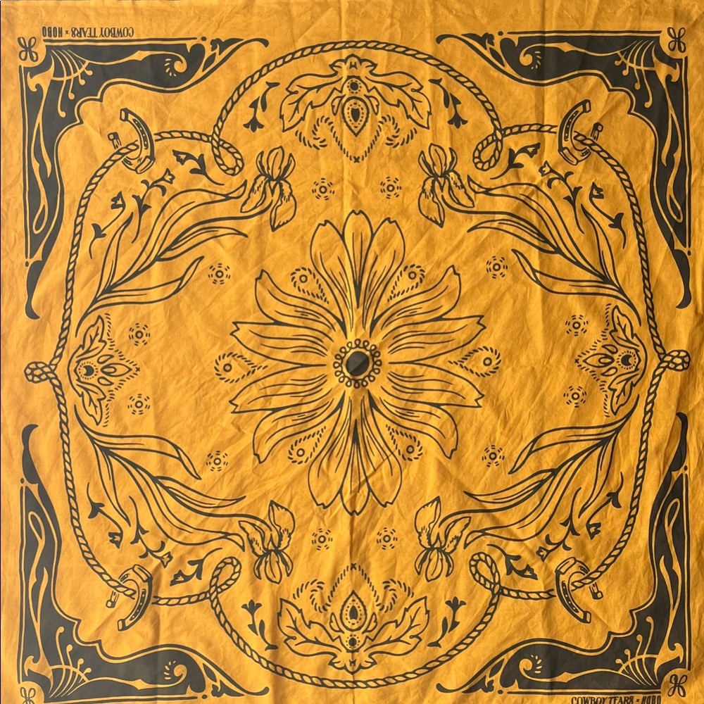 HOBO Kindred Blooms Limited Edition Cowboy Tears Bandana